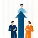 Ícono de liderazgo y coaching